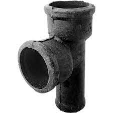 Тройник чугун канал прямой б/н Ду150х100х90